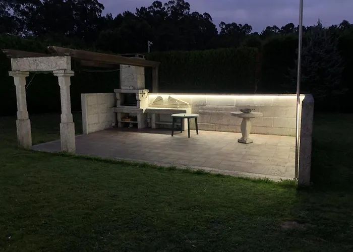 ヴィラ Bimba, Con Piscina Y Barbacoa カルダス・デ・レイス